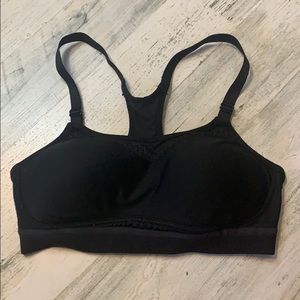 G2- Medium Med Champion Black Sports Bra